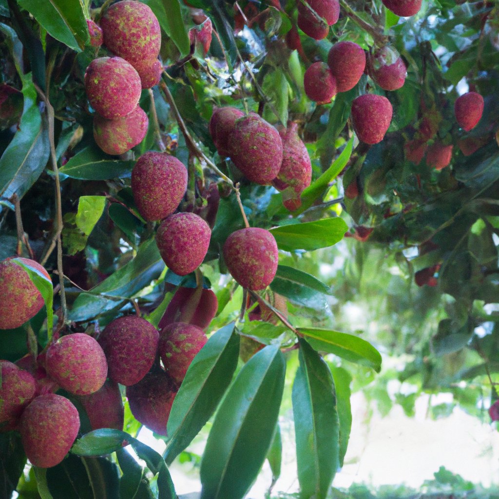 and Juicy Lychee Fruits | the Litchi chinensis Trees Today — Kadiyam Nursery