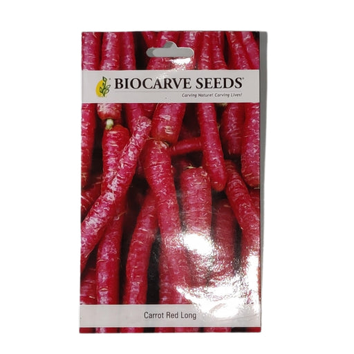 Carrot Red  long vegitable seeds. (pack of 50 seeds) - Kadiyam Nursery