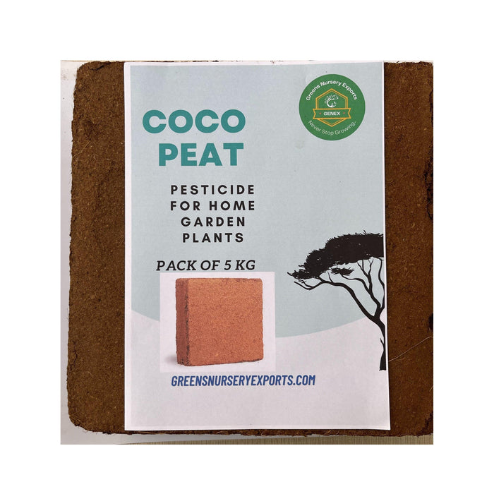 Coco Peat  Block pack of 5 kg - Kadiyam Nursery