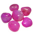 Pink 1 Kg Decorative Onyx Pebbles - Kadiyam Nursery