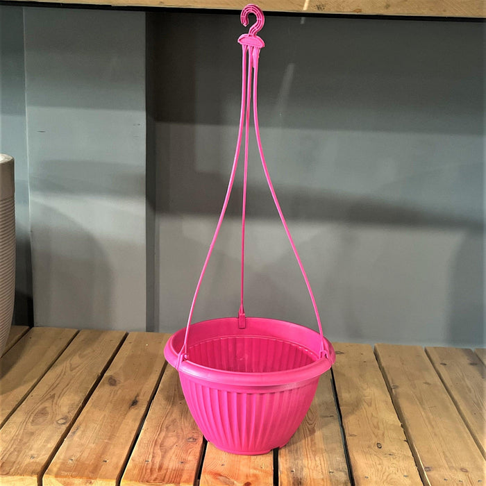 Plastic Hanging Basket / Hanging Pots with Plastic Hanging Roof/Hanging Planters - Kadiyam Nursery